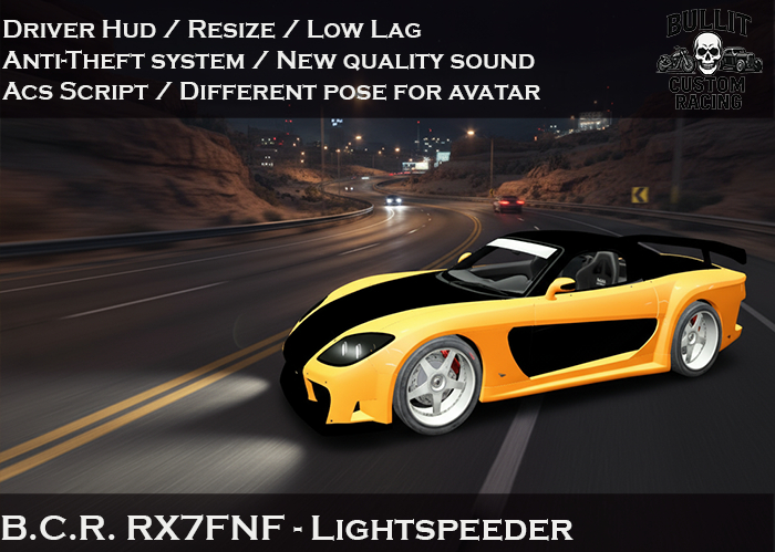 B.C.R. RX7FNF - Lightspeeder