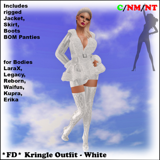 *FD* Kringle Outfit [Boxed] White