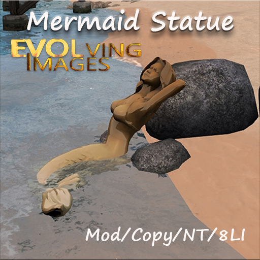 Mesh Mermaid Statue