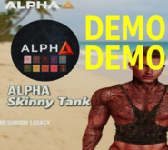 ALPHA Skinny Tank DEMO