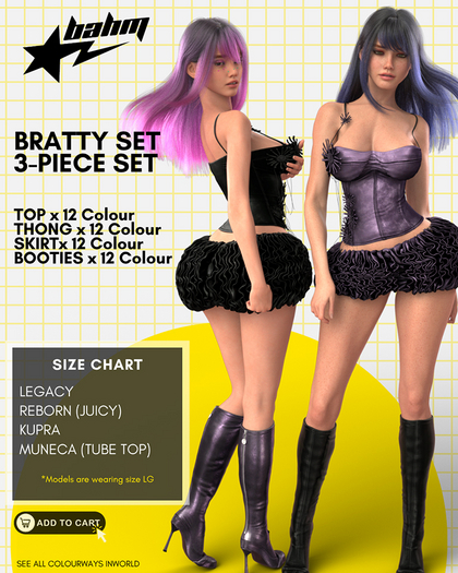 [BAHM] Bratty Set // PHATPACK. MEGAPACK