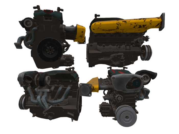 MG 3000 car engine