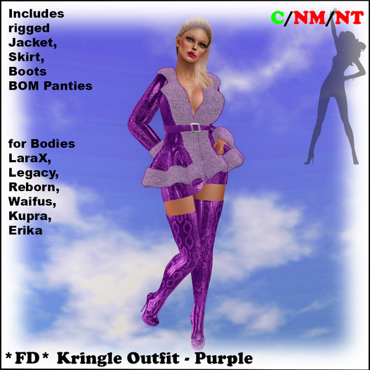 *FD* Kringle Outfit [Boxed] Purple