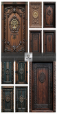 TB - NORSE CELTIC CARVED DOOR