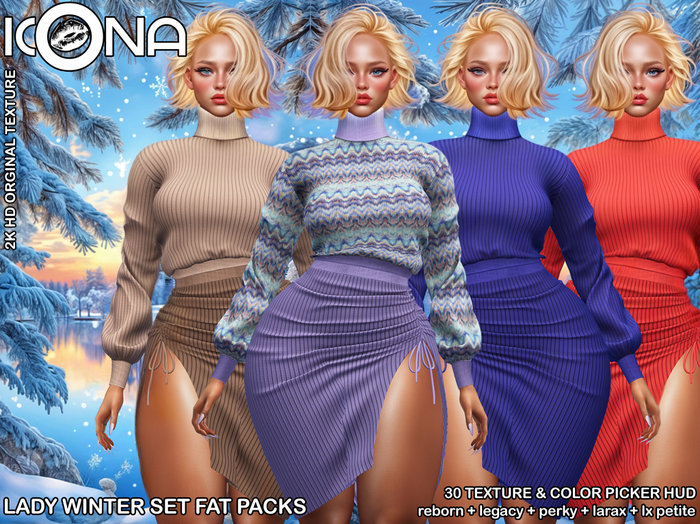 ICONA / LADY WINTER SET FAT PACKS