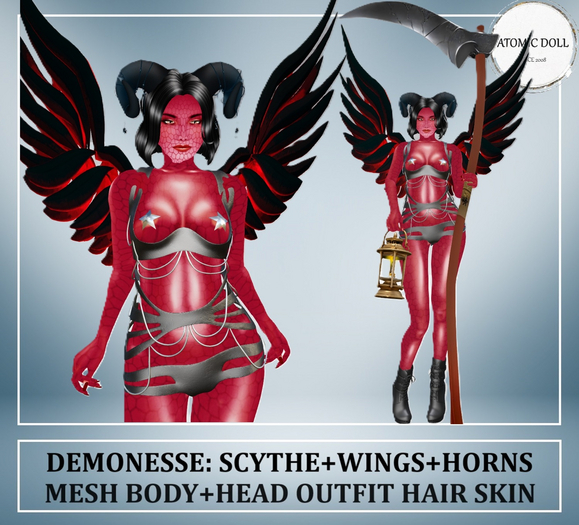 Demon Woman Avatar Costume