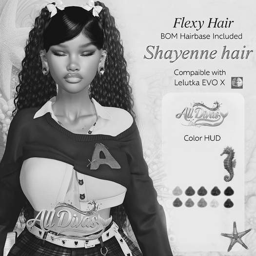 [All Divas]  Shayenne Hair DEMO