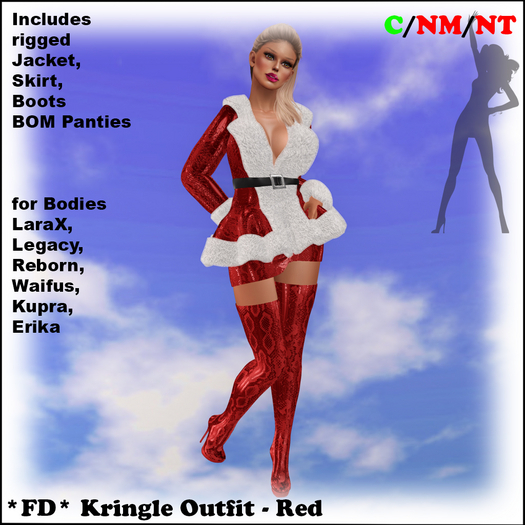 *FD* Kringle Outfit [Boxed] Red