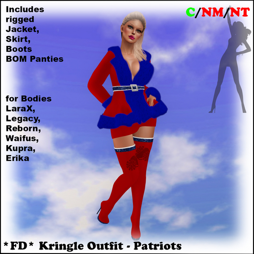*FD* Kringle Outfit [Boxed] Patriots