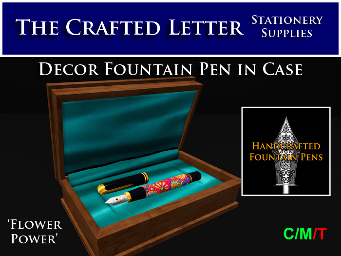 Fountain Pen -Flower Power
