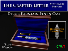 Fountain Pen - Blue Willow