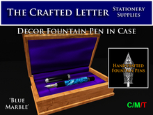 Fountain Pen - Blue Marble