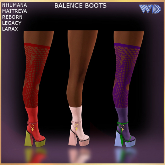 WAD DESIGNS BALENCE BOOTS