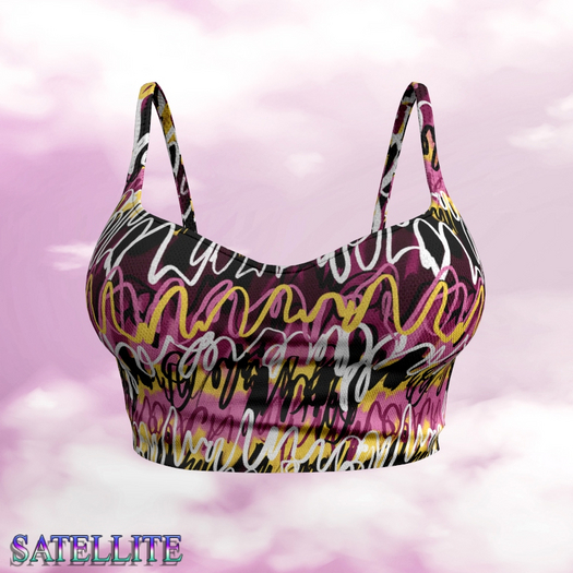 Graffiti Crop Top