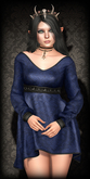 The Muses . Haunted dress . Blue