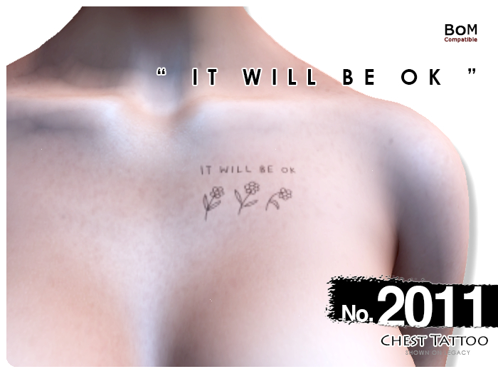 (Chest Tattoo) No.2011
