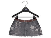Loki - Astra Denim Skirt - Grey
