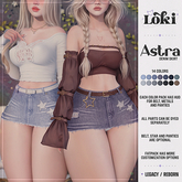 Loki - Astra Denim Skirt - FATPACK