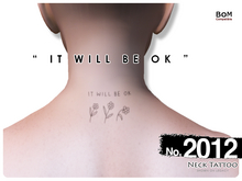 (Neck Tattoo) No.2012