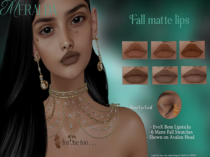 Meralda - Fall Matte Lips EvoX