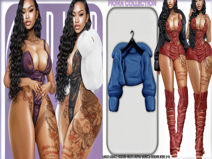 BODIED: Fiona Jacket - Blue