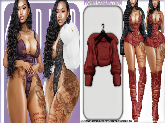 BODIED: Fiona Jacket - Red