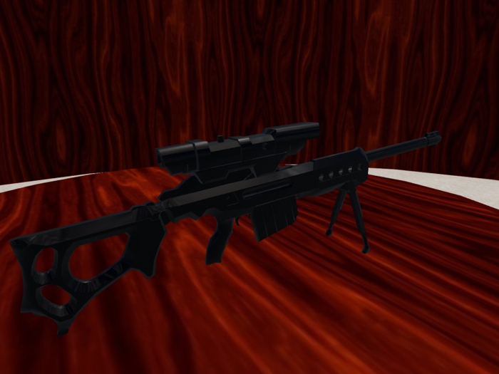 TM KSR28 Sniper Rifle - Prop - Black