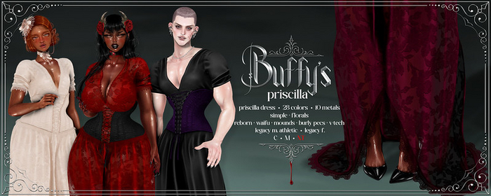 ! BUFFY'S ! - Priscilla Dress - Fatpack 