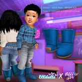 ELLIBELLE  - Toddler - UGGZ -  BRIGHT ICY