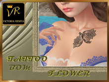 VR* TATTOO *FLOWER 1*