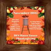DFS Water Tower - Thanksgiving (Water level 10000)
