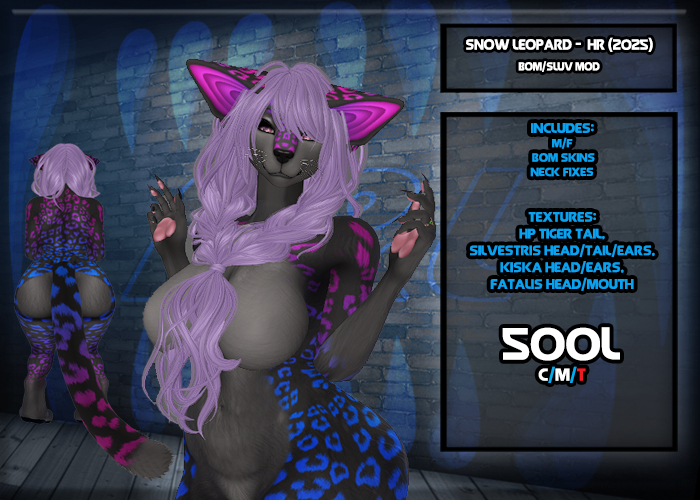 F&L - Snow Leopard - SLUV/BOM Mod - HR (2025)