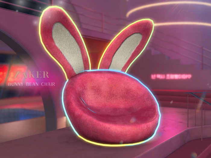 ZAKER : Bunny Bean Chair PG