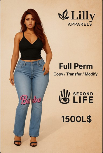 Dress 4 Less – Fun Jeans (Full Perm Pack)