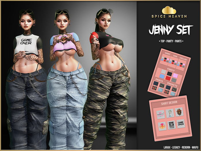 [SH] Jenny Set FATPACK