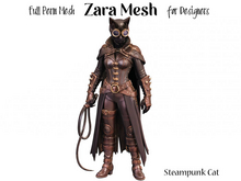 ZM PBR Steampunk Cat Character FULL PERM MESH