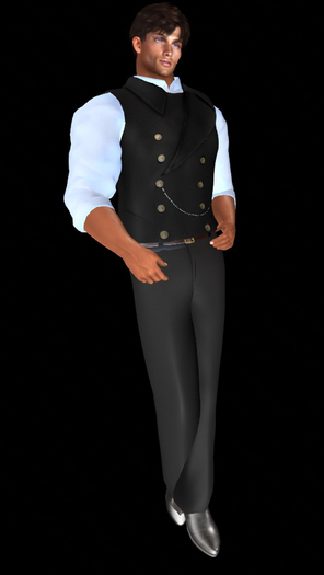 Men's Vest Outfit Complete