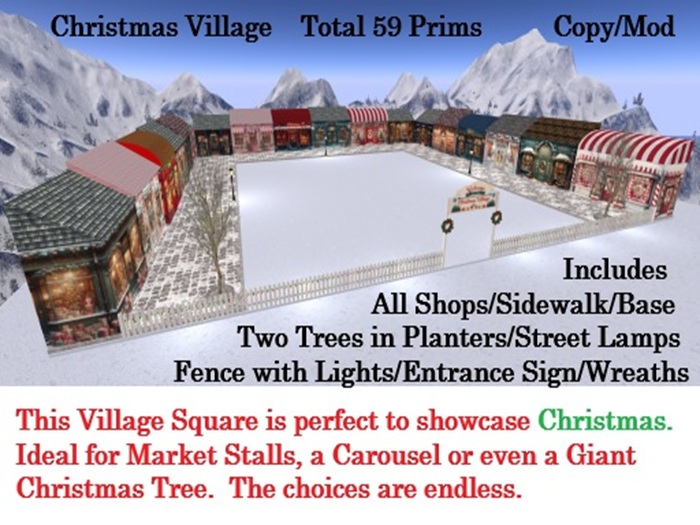 Christmas Village Square
