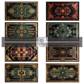 TB - RUG ART DECO MULTI