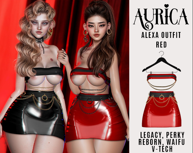 AURICA Alexa Outfit RED /ADD ME/