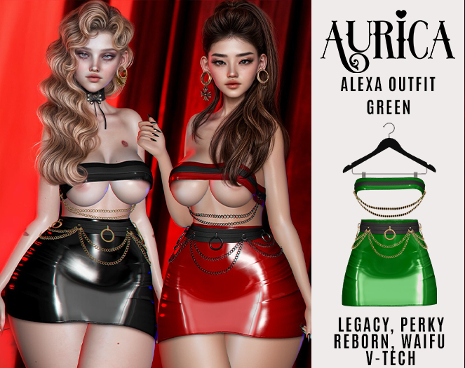 AURICA Alexa Outfit GREEN /ADD ME/