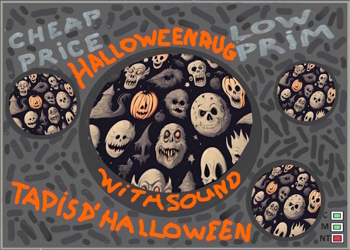 Halloween Rug 10 with sound