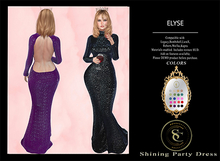 **SC* Elyse Party Dress  FATPACK