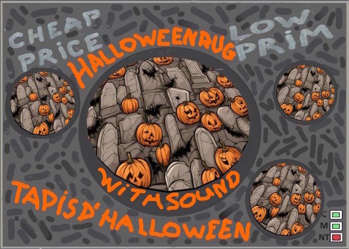 Halloween Rug 12 with sound