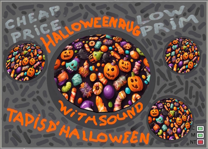 Halloween Rug 13 with sound