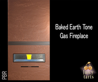 Gas Fireplace - Terracotta 