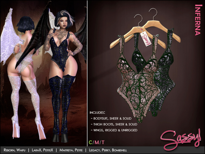 ~Sassy!~ Inferna set - green