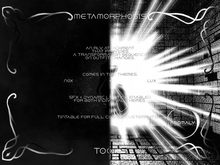 Anomaly: Metamorphosis. ( outfit change sequence. )