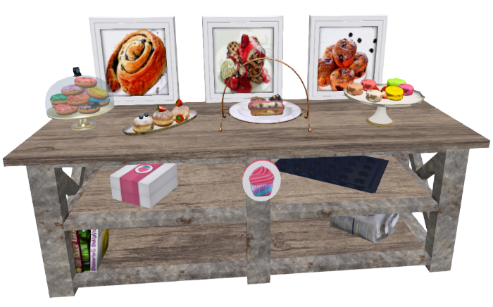 Pastry Table / Table Patisserie (BOX)