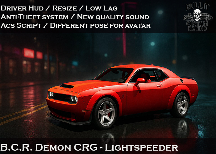 B.C.R. Demon CRG - Light Speeder